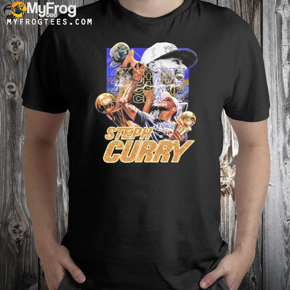 Steph curry 4x champ graphic shirt