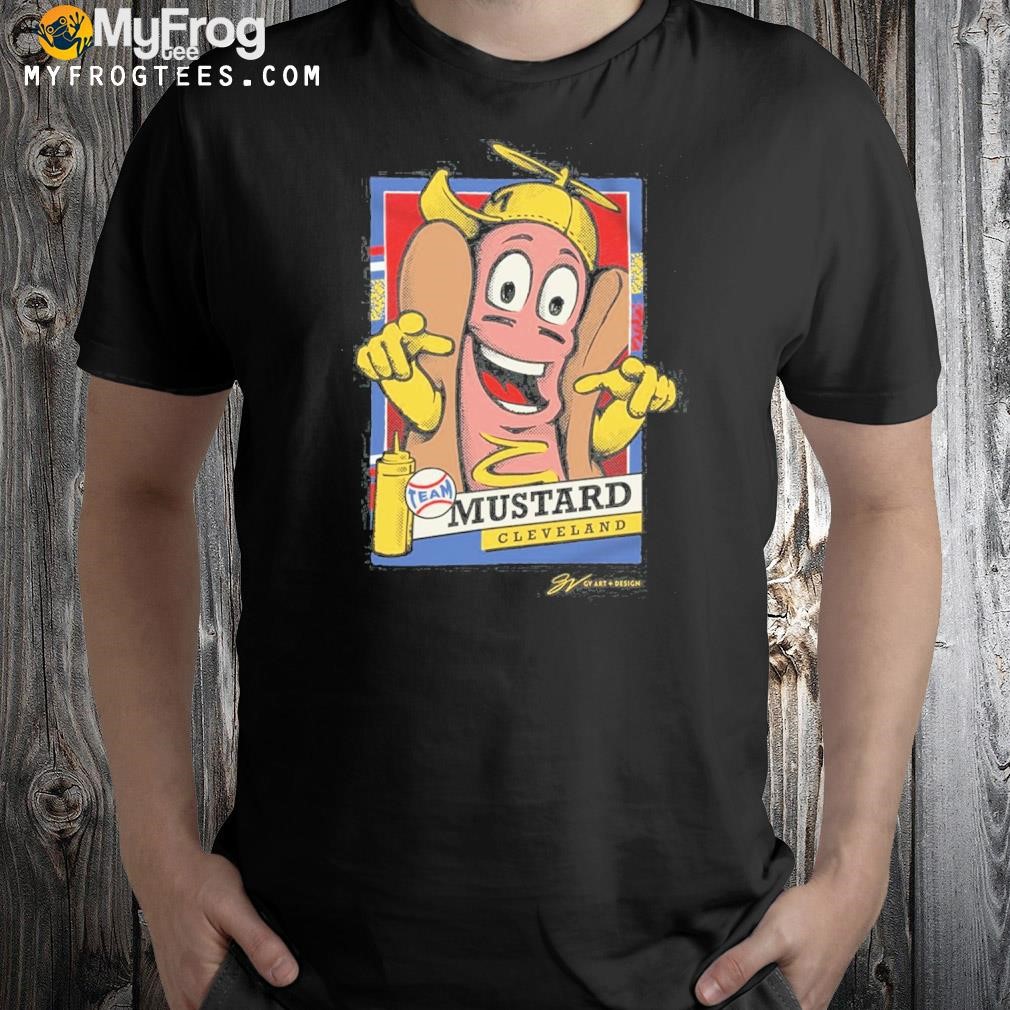 Team mustard Cleveland T-shirt