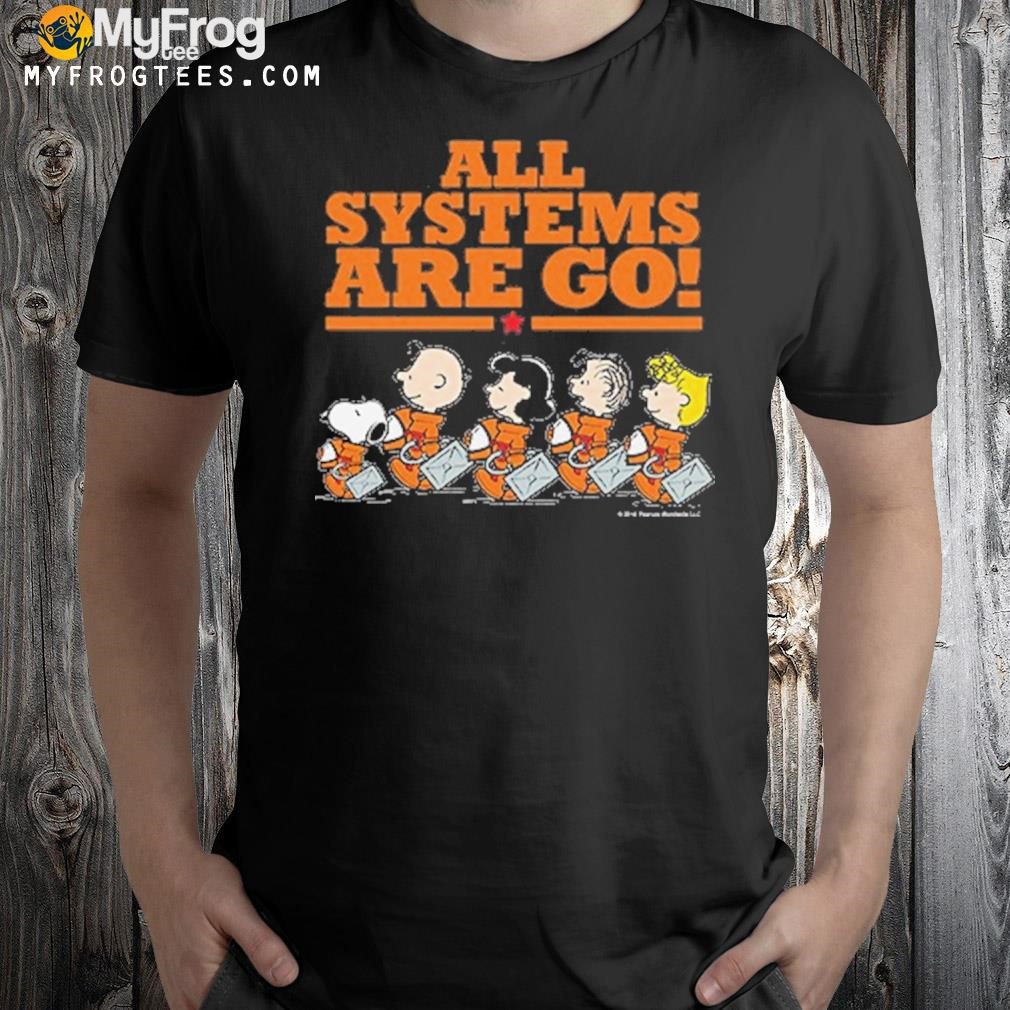 The Peanuts All Systems Are Go T-Shirt