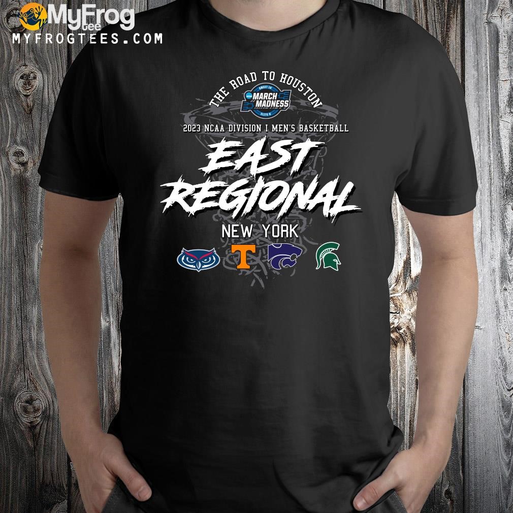 The Road To Houston 2023 NCAA Division I Men’s Basketball East Regional logo Shirt