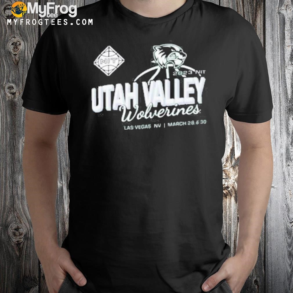 Utah Valley Wolverines 2023 Division I Men’S Basketball Postseason Nit shirt
