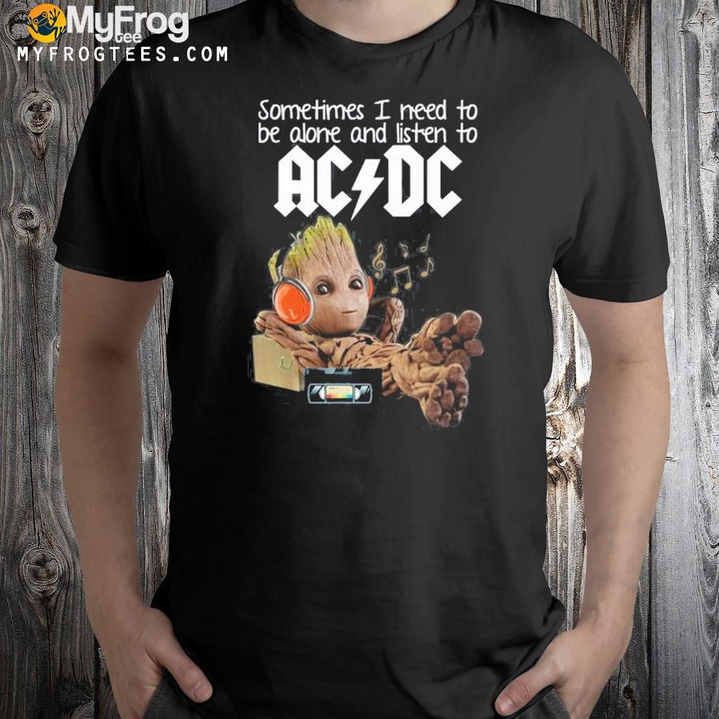 AC DC Groot Listen ACDC Music T-Shirt