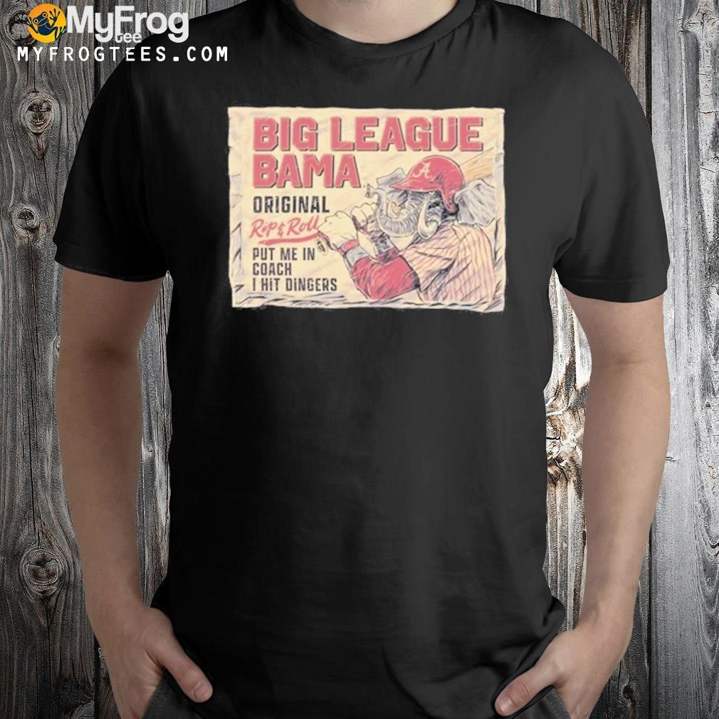 Alabama Big League Bama Shirt