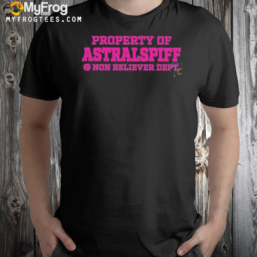 Astralspiff Merch Non Believer 2023 Shirt