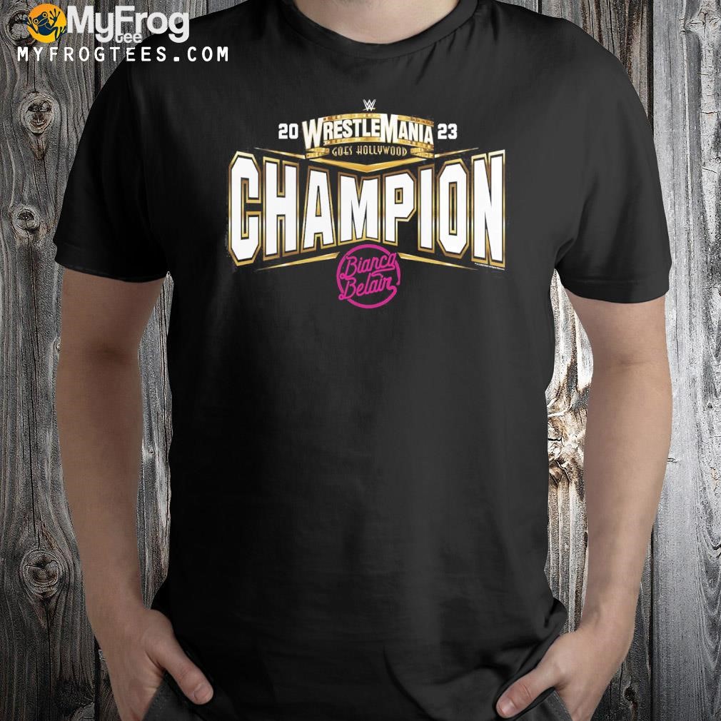 Bianca Belair WrestleMania 39 Champion T-Shirt
