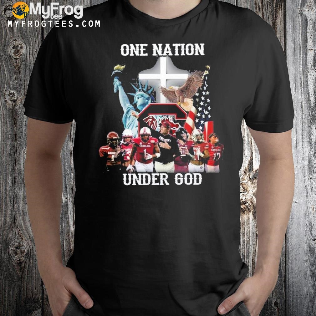 Gamecocks One Nation Under God T-Shirt