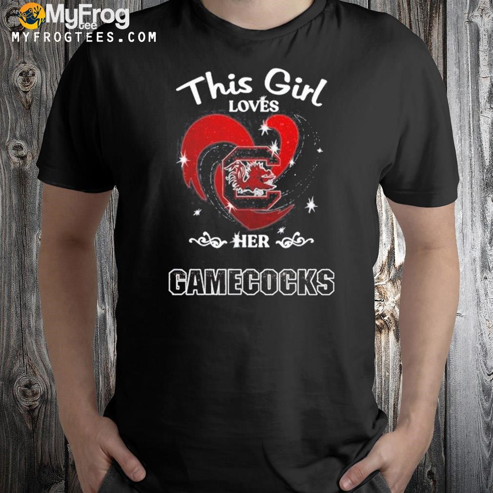 Gamecocks This Girl Heart T-Shirt
