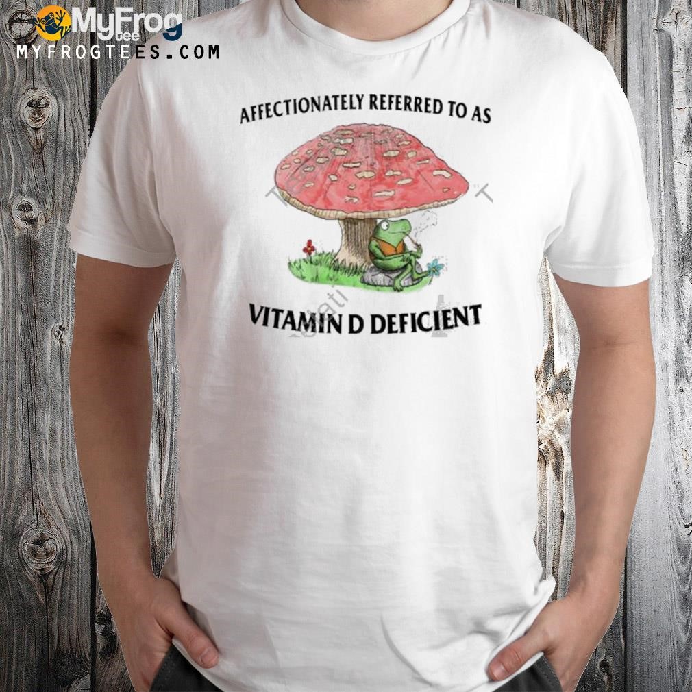 Justin affectionately referred to as vitamin d deficient shirt