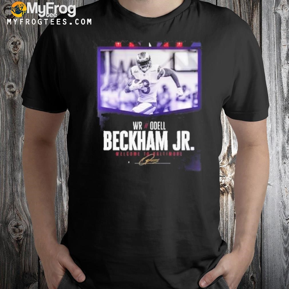 Odell beckham jr baltimore ravens NFL poster 2023 Shirt