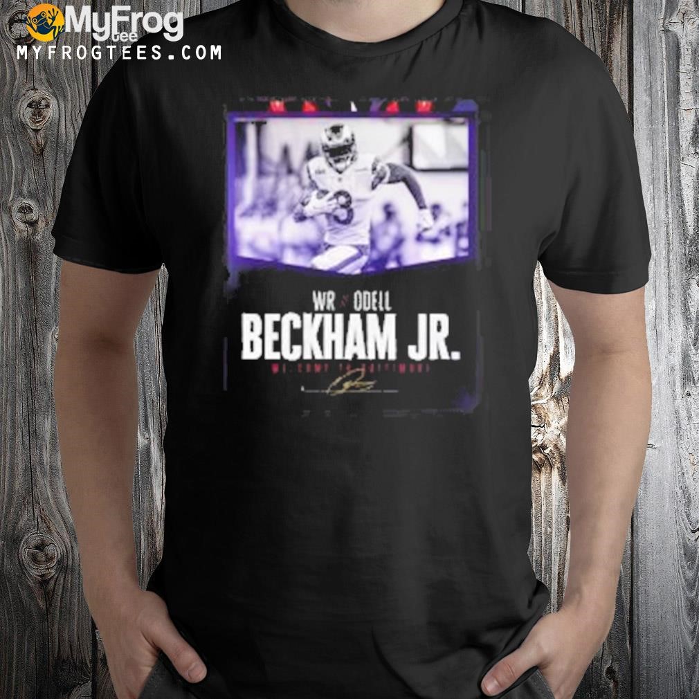 Odell beckham jr baltimore ravens NFL poster Shirt