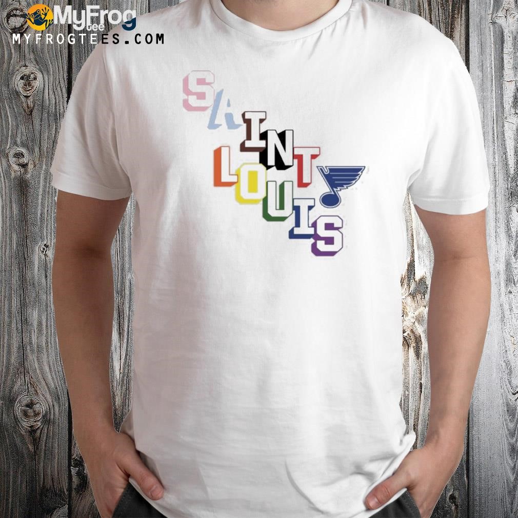 St. Louis Blues Pride Saint Louis Shirt