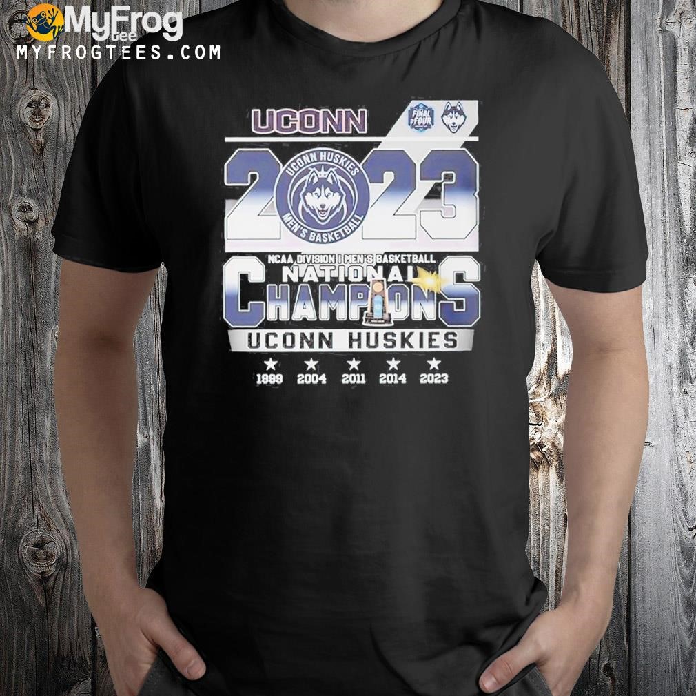 UCONN Huskies Men’s Basketball 2023 National Champions Shirt