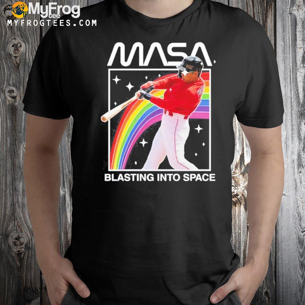 Masa blasting into space shirt