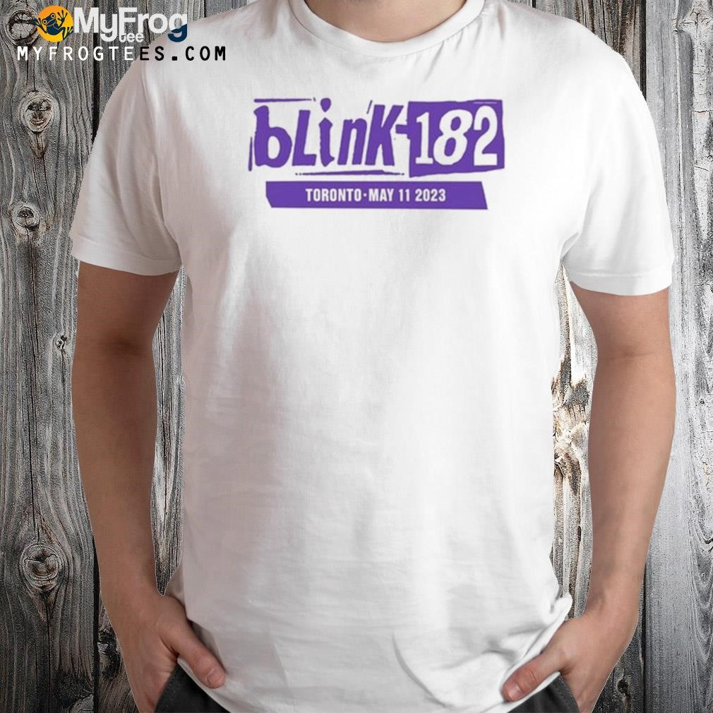 Blink182 may 11 2023 toronto on shirt