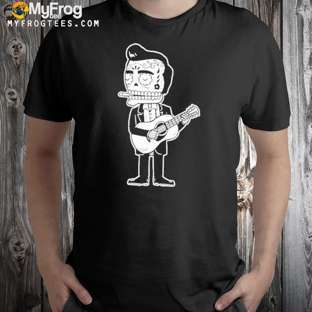 Johnny Cash Sugar Skull Shirt