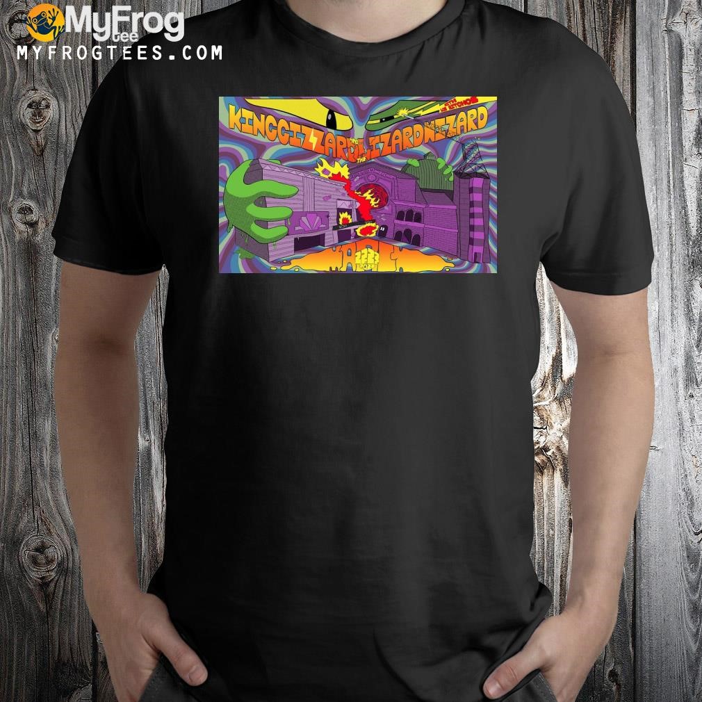 King Gizzard & the Lizard Wizard with Los Bitchos 2023 Poster shirt