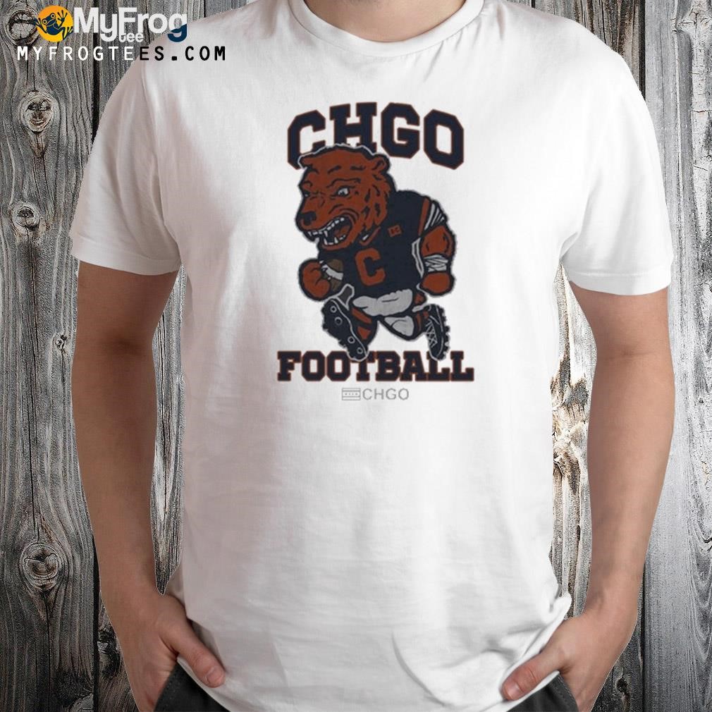 Kyle t wearing chgo Football shirt