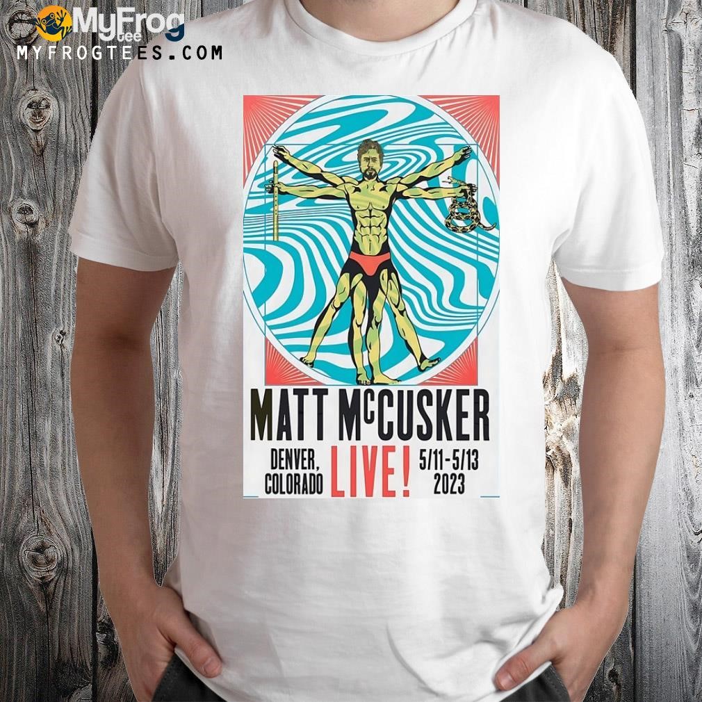 Matt mccusker denver co poster shirt