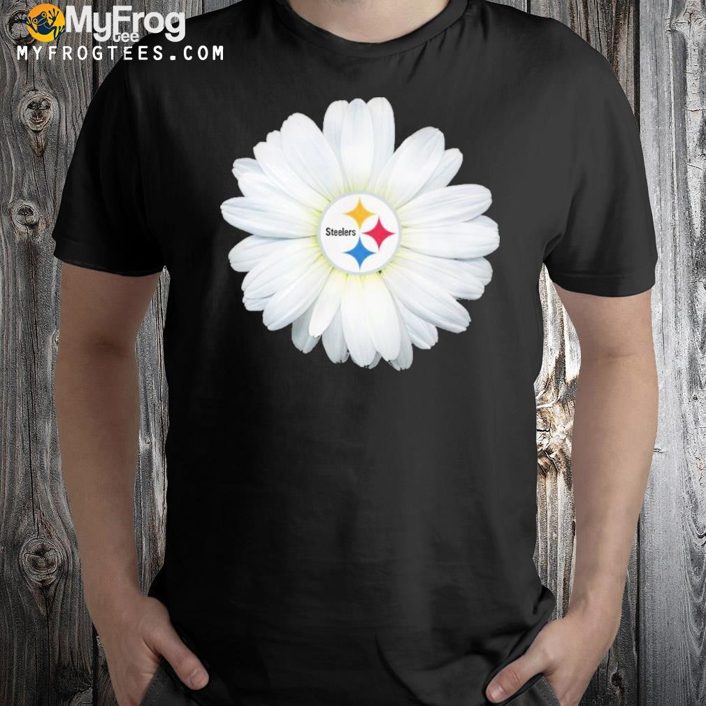 NEW Fashion Pittsburgh Steelers Flower Unisex T-Shirt