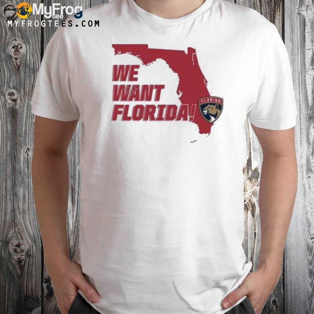 Official We Want Florida shirt