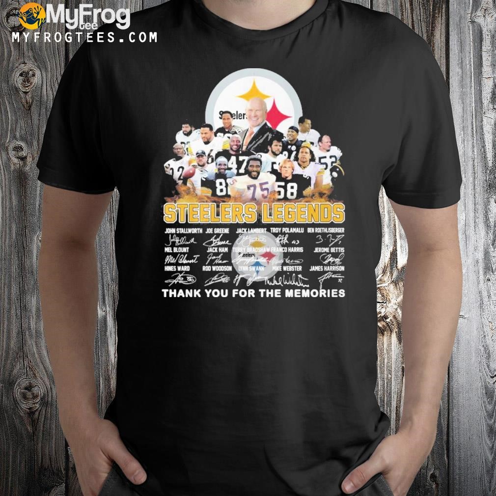 Pittsburgh Steelers thank you for the memories shirt