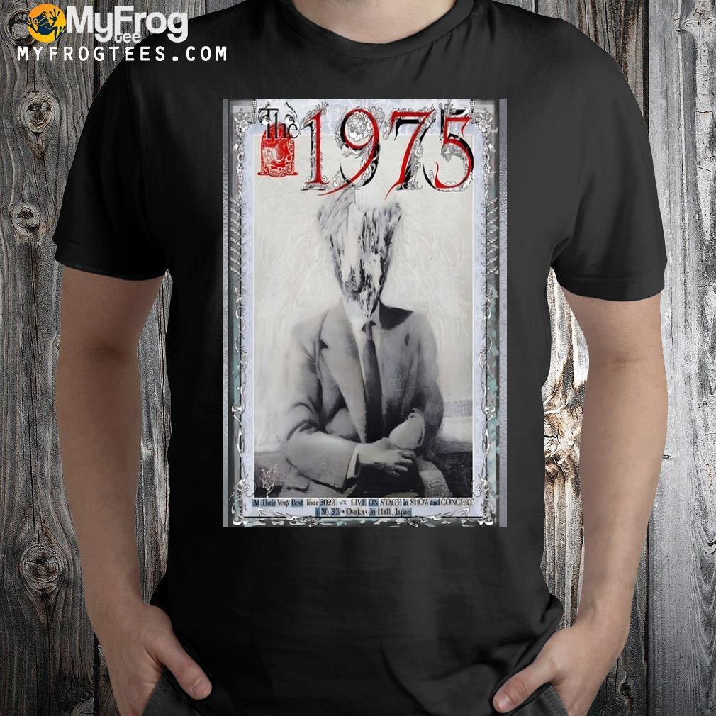The 1975 april 30 2023 sse arena belfast poster shirt