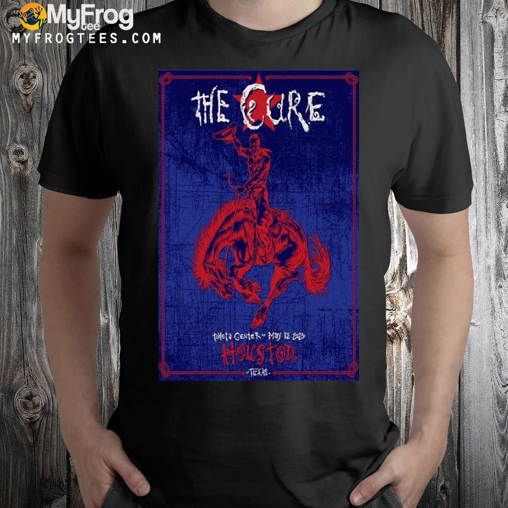 The cure houston tx 2023 poster shirt