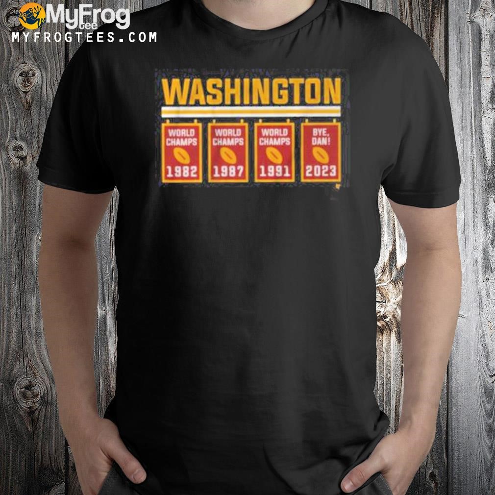 Washington Commanders World Champs 1982 -2023 Shirt
