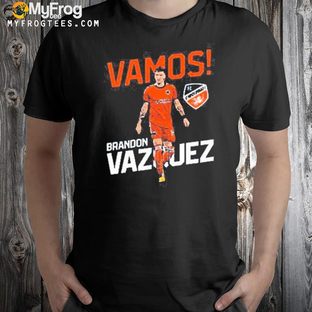 Brandon Vazquez #19 Fc Cincinnati Vamos Logo 2023 shirt
