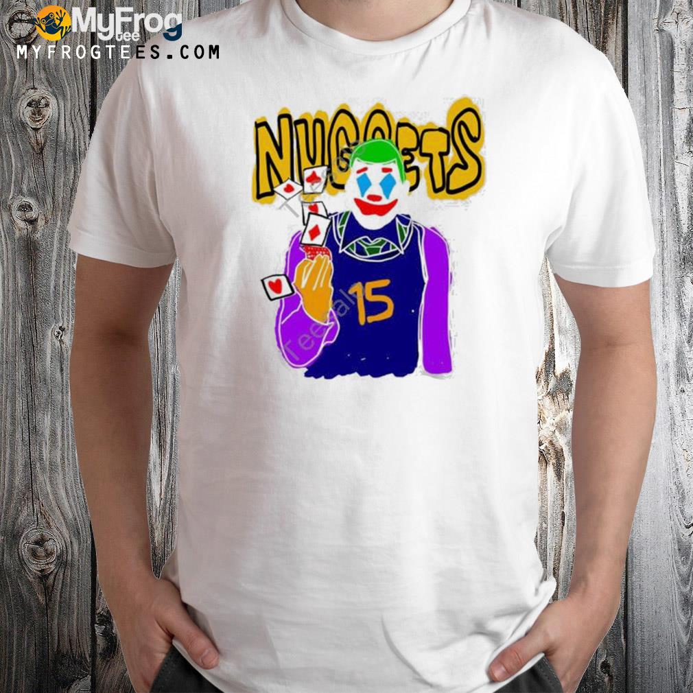 Courtsideexclusive denver nuggets clown 15 shirt