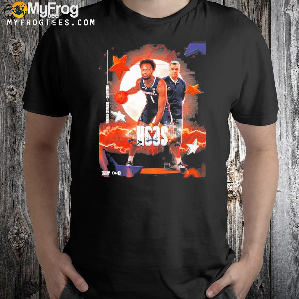 Design Jordan Minor Committed Virginia Cavaliers Mens Basketball T-Shirt