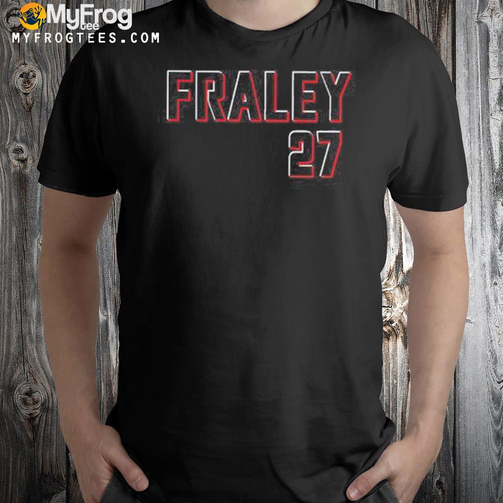 Jake fraley #27 cincinnatI reds baseball 2023 shirt