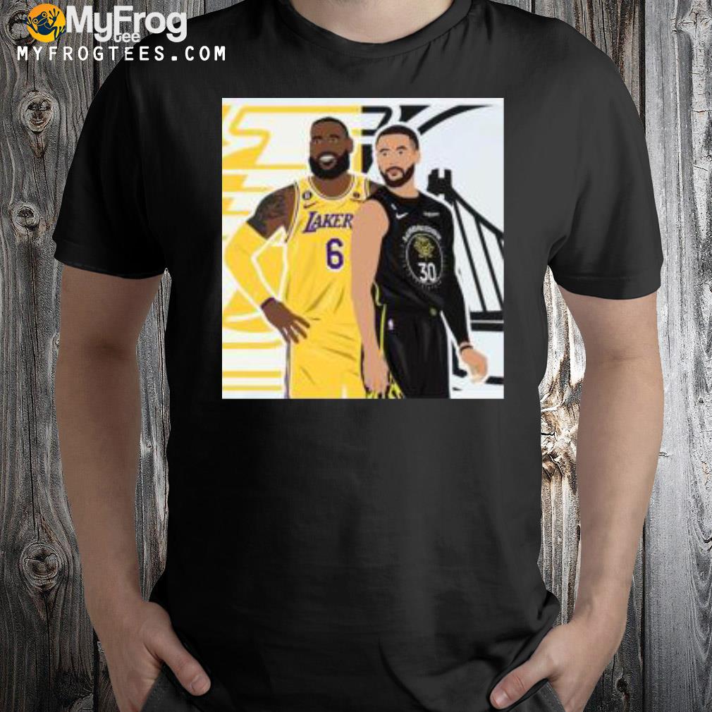 Los angeles Lakers vs golden state warriors james lebron vs steph curry playoffs 2023 2023 shirt