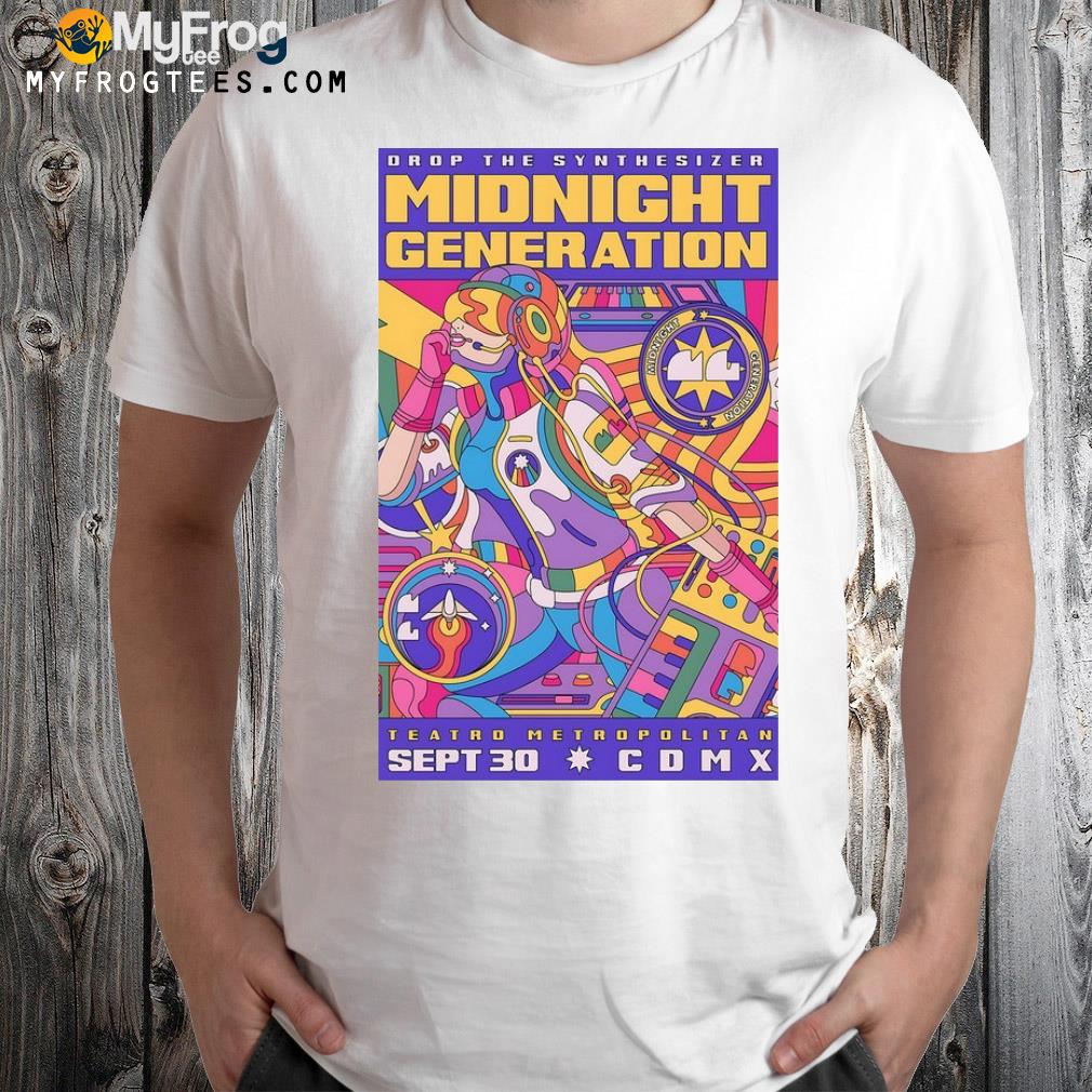 Midnight generation teatro metropolitan sept 30 2023 shirt