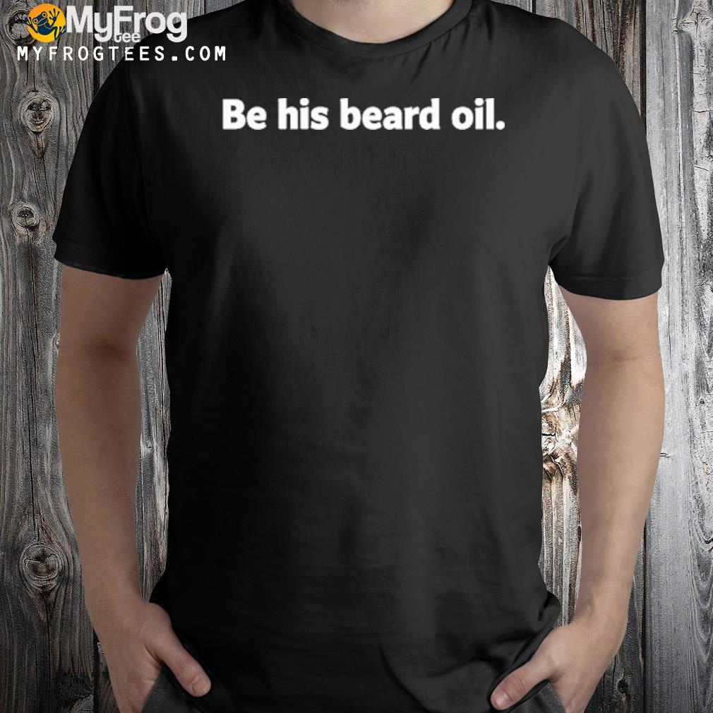 Omar Solomon Wearing Be His Beard Oil 2023 Shirt