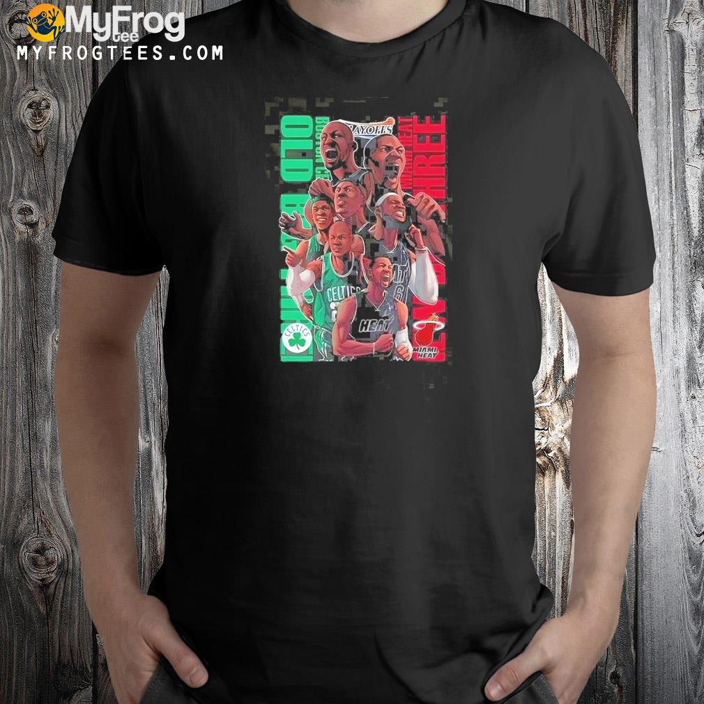 Playoffs 2023 Miami Heat And Boston Celtics Eastern Conference T-Shirt