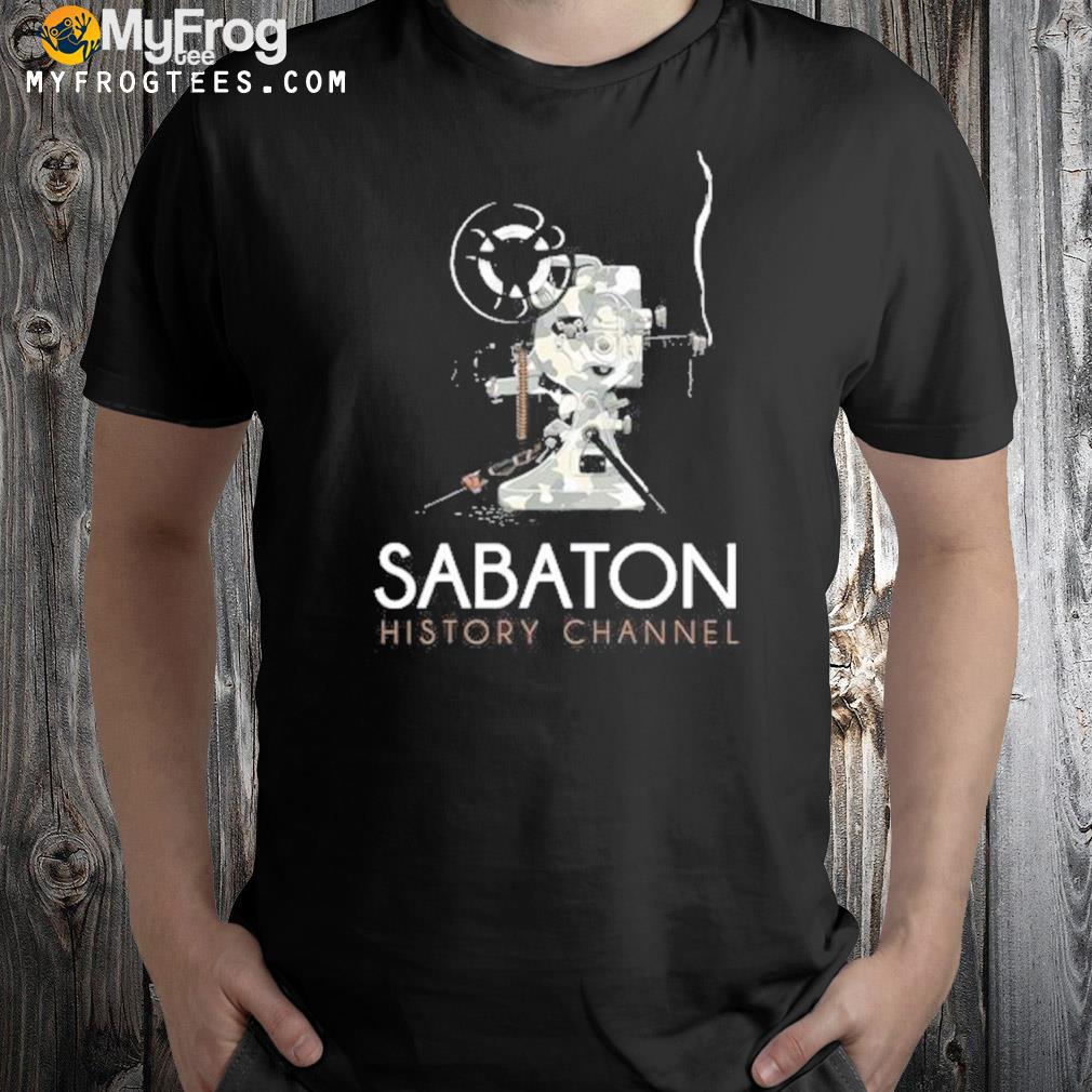 Sabaton merch sabaton history channel shirt