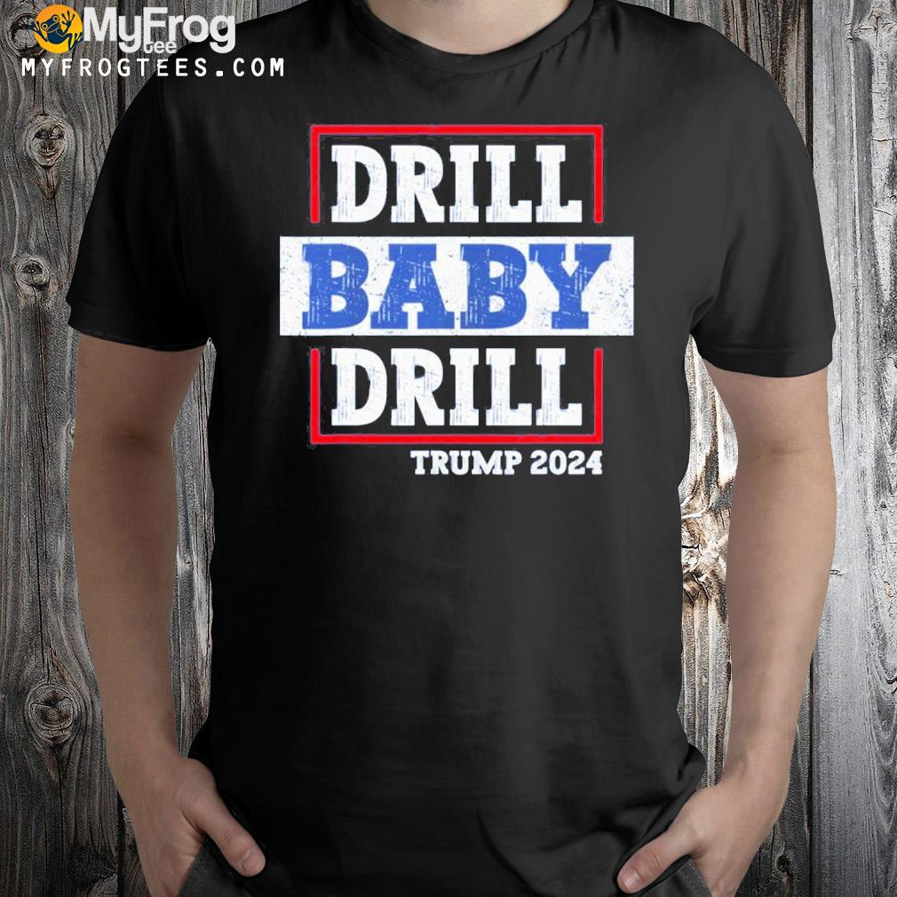 Trump 2024 Drill Baby Drill Kids T-Shirt