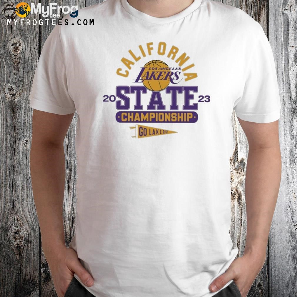 California los angeles Lakers 2023 state championship go Lakers tee