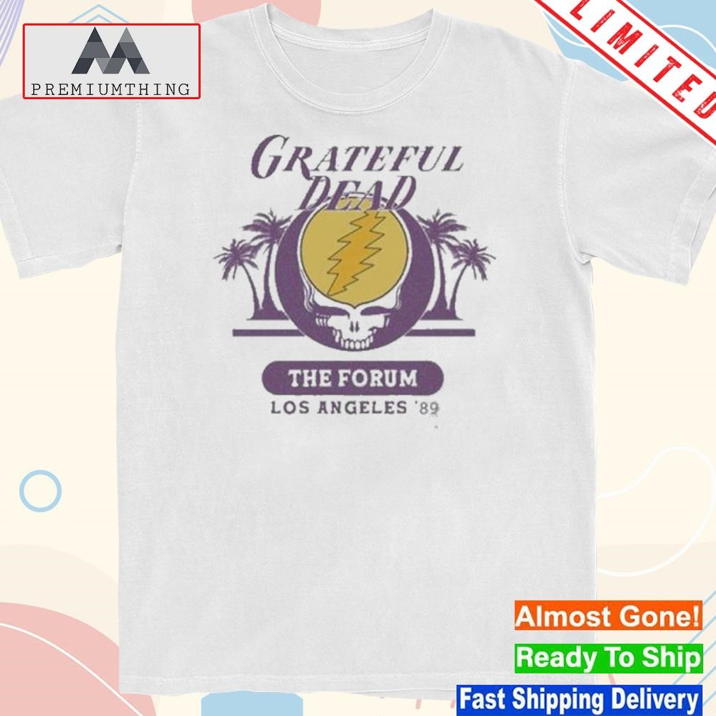 Design 2023 Grateful Dead The Forum Los Angeles ’89 shirt