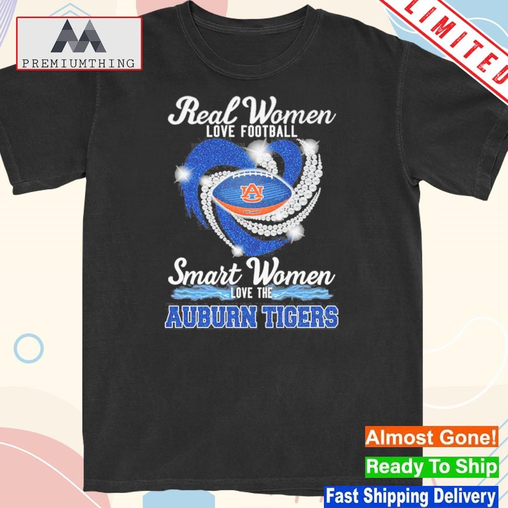 Design 2023 Real women love Football smart women love the auburn tigers shirt