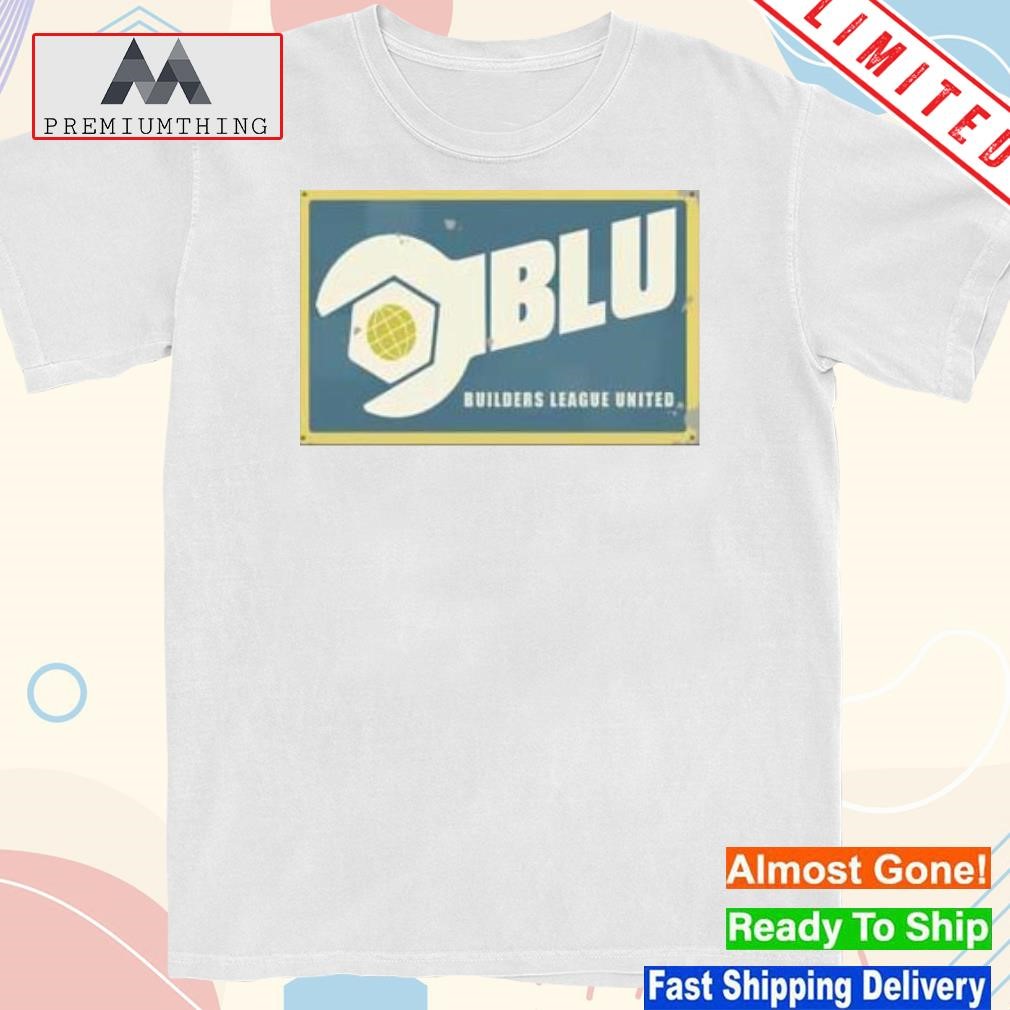 Design blu builders league united shirt