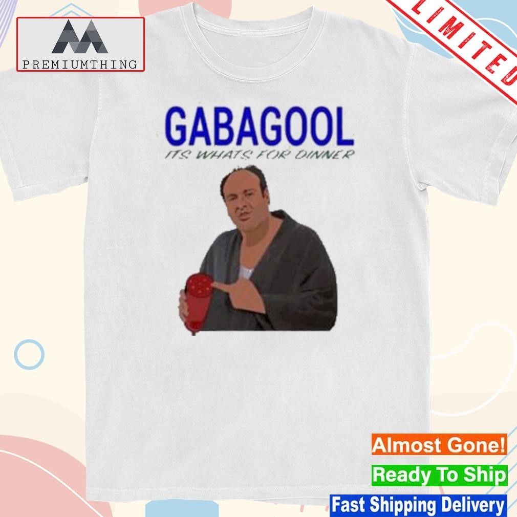 Design gabagool its whats for dinner 2023 shirt