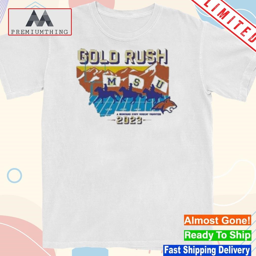 Design gold rush msu 2023 shirt
