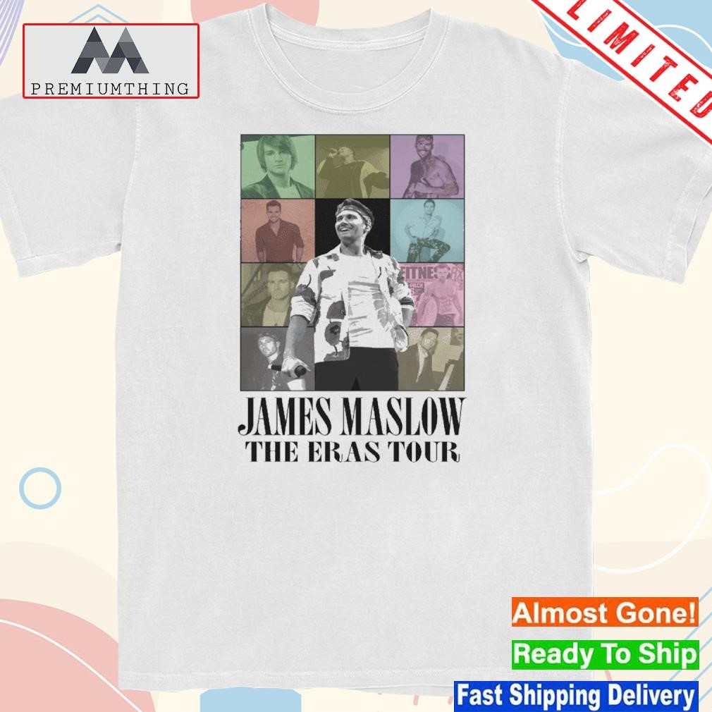 Design james Maslow The Eras Tour Shirt