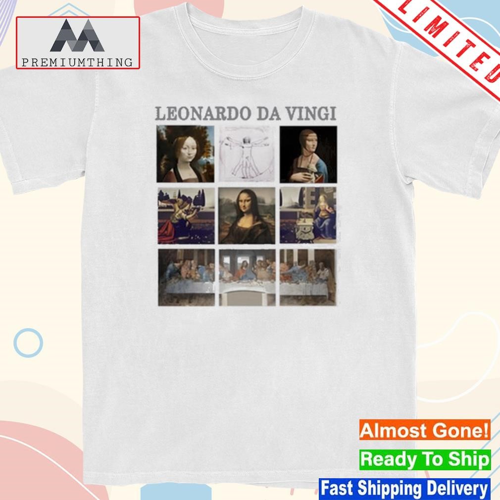 Design leonardo Da Vinci Series Shirt