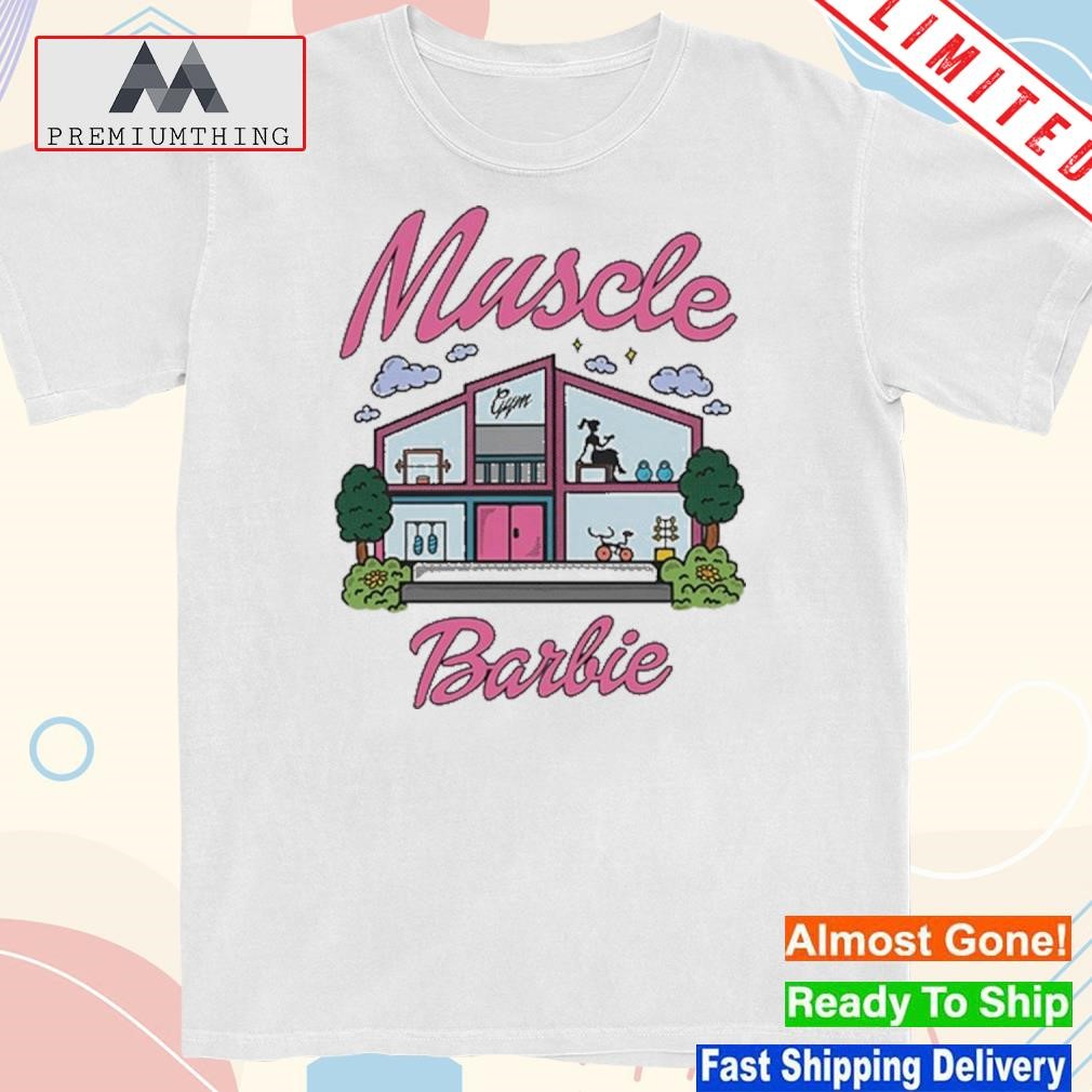 Design muscles muscle barbie shirt