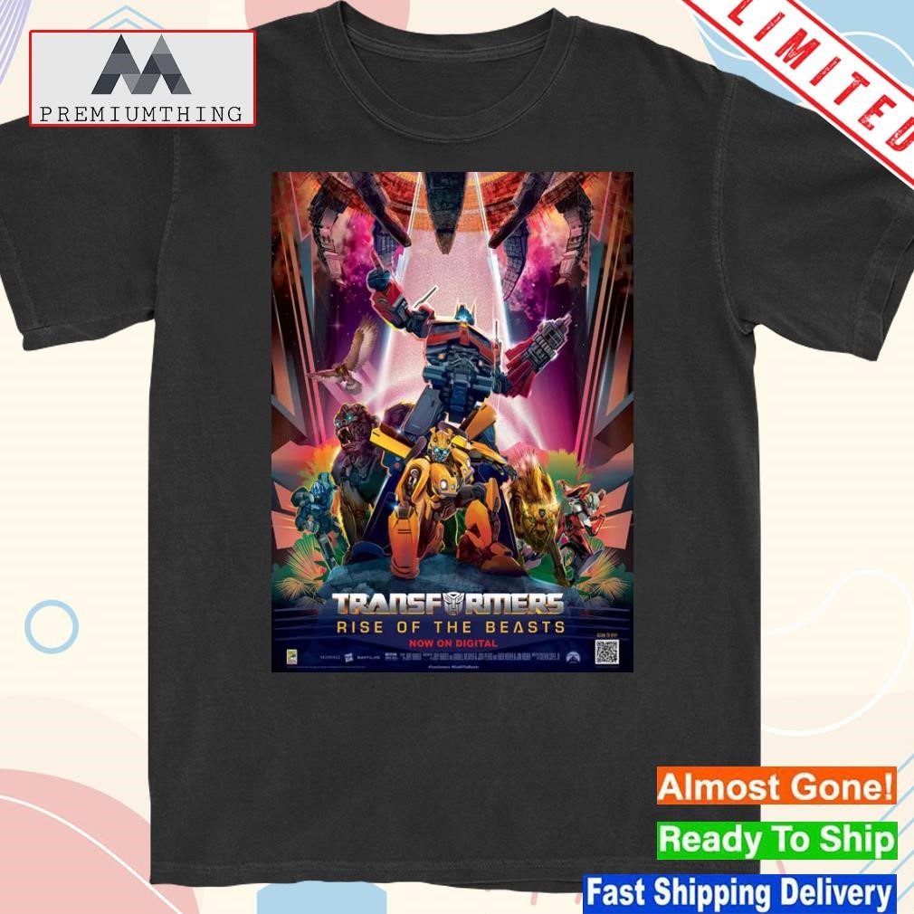 Design new comic con mirage porsche 911 transformers rise of the beasts poster shirt