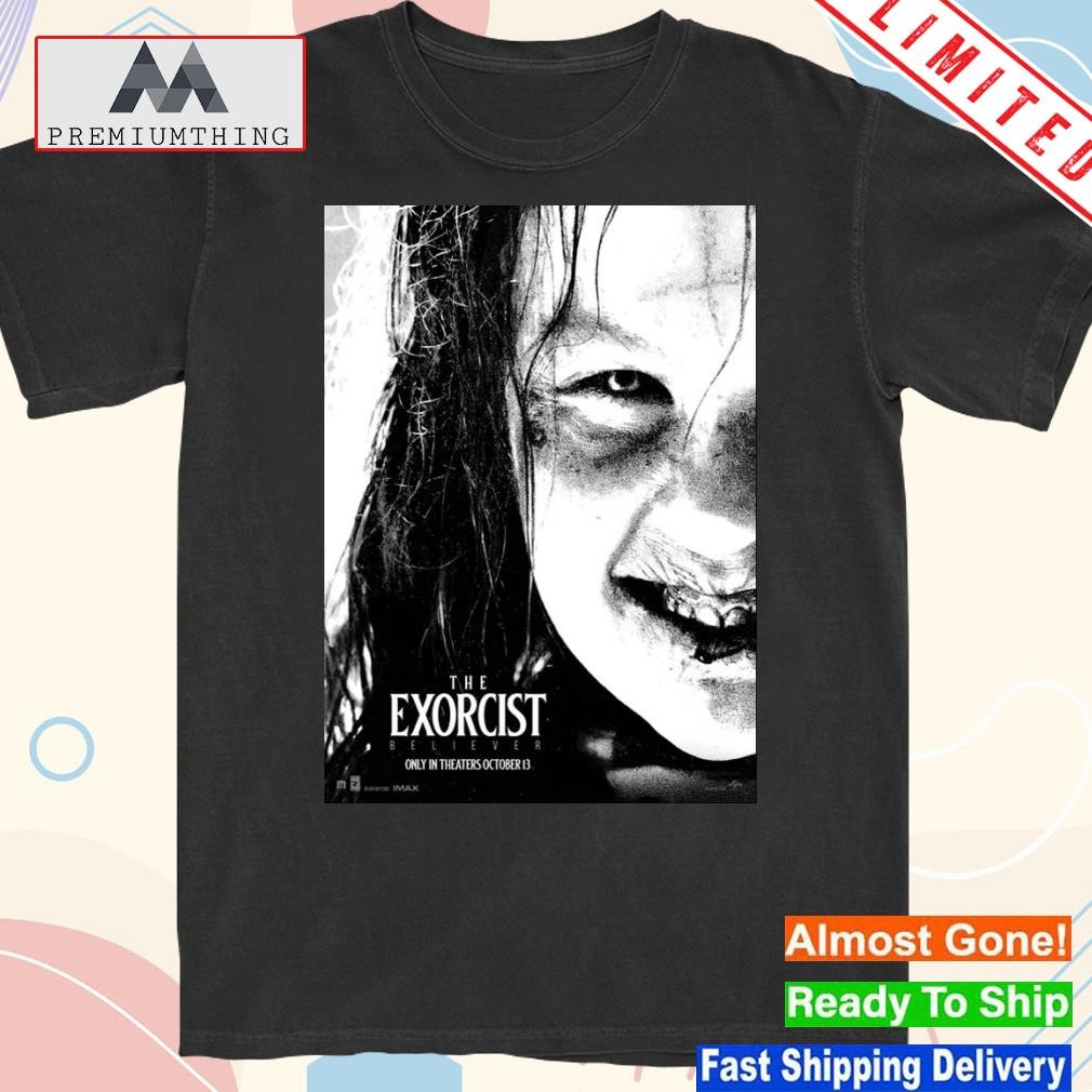 Design new olivia marcum character horror movie the exorcist believer poster shirt