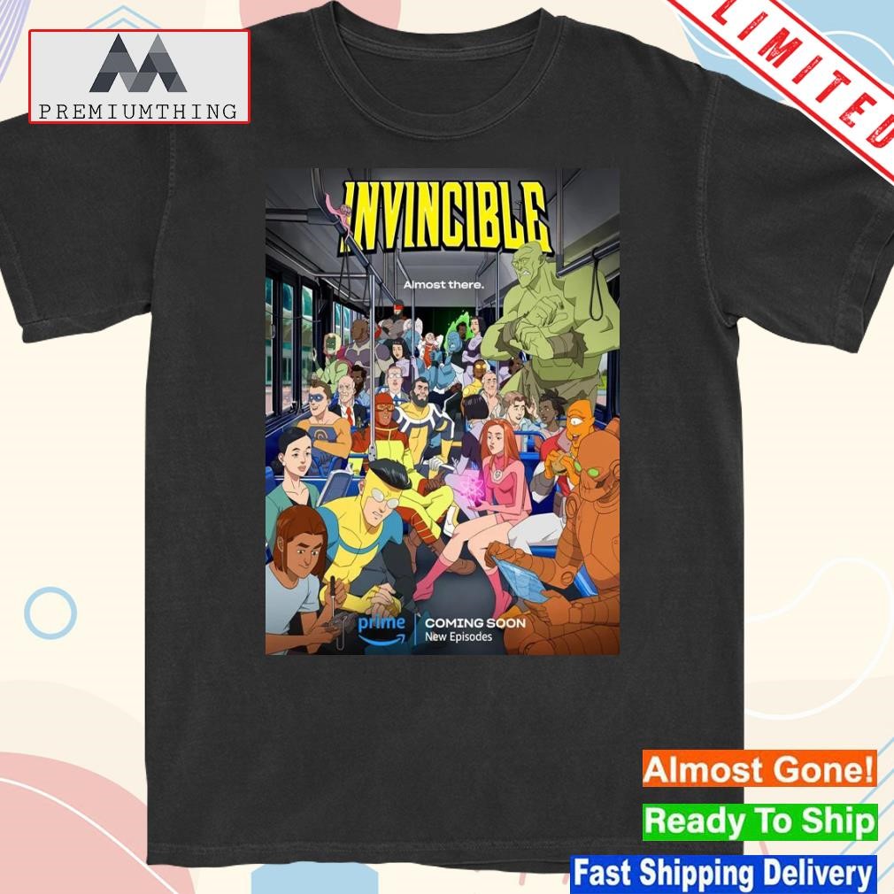 Design new prime movie invincible season 2 poster shirt